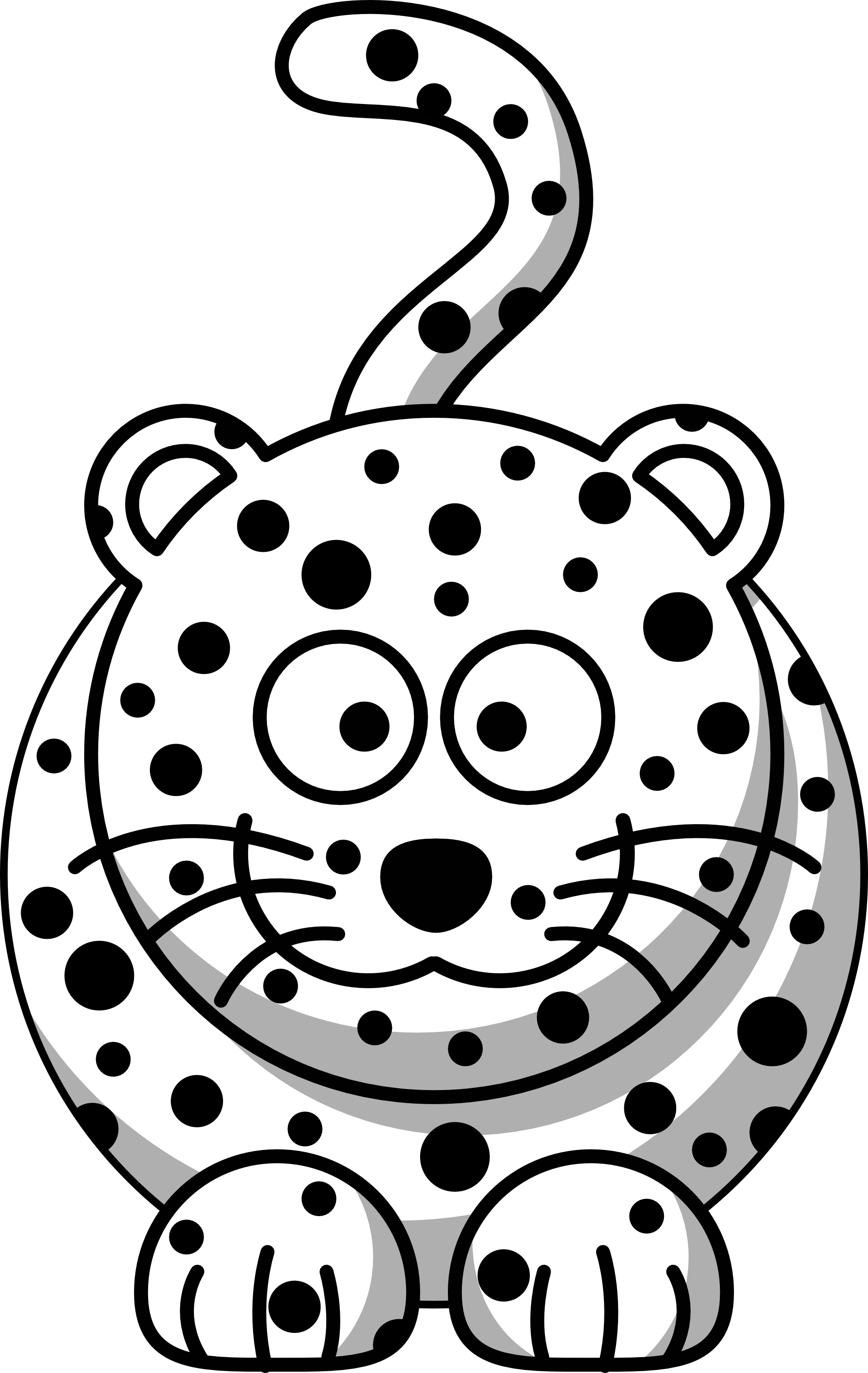 Página para colorir: Leopardo (animais) #9831 - Páginas para Colorir Imprimíveis Gratuitamente