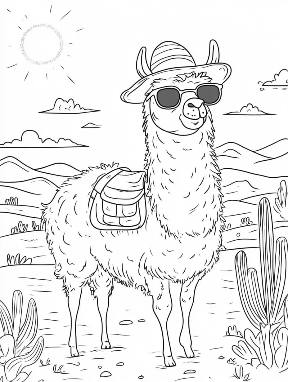 Desenho gratuito Lhama #217825 da colecao Animais para imprimir Desenho gratuito Lhama #217825 da colecao Animais para imprimir
