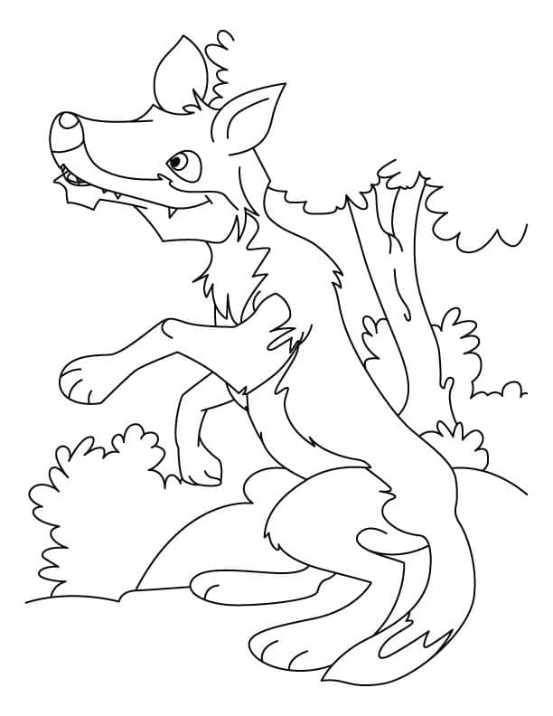 Desenho gratuito Lobo #175246 da colecao Animais para imprimir