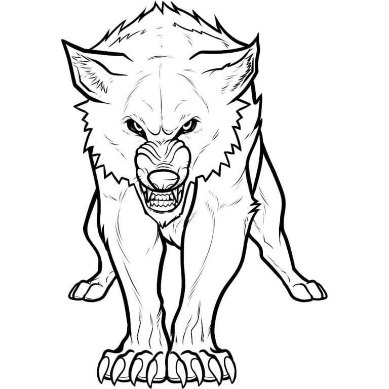 Desenho gratuito Lobo #175247 da colecao Animais para imprimir