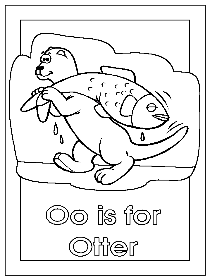 Página para colorir: Lontra (animais) #10719 - Páginas para Colorir Imprimíveis Gratuitamente