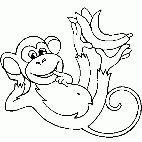 Página para colorir: Macaco (animais) #14145 - Páginas para Colorir Imprimíveis Gratuitamente