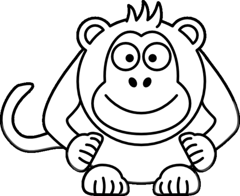 Página para colorir: Macaco (animais) #14165 - Páginas para Colorir Imprimíveis Gratuitamente