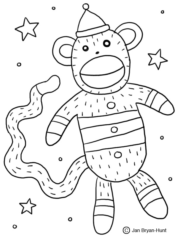 Página para colorir: Macaco (animais) #14179 - Páginas para Colorir Imprimíveis Gratuitamente