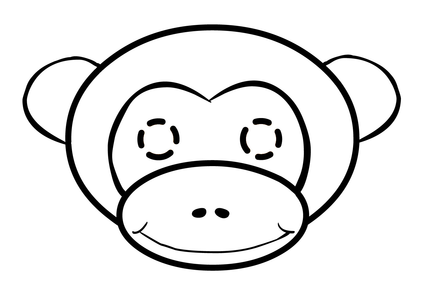 Desenhos Macaco (animais) para colorir – Páginas para Colorir Imprimíveis