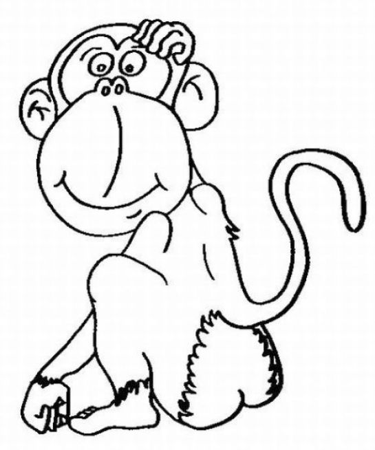 Página para colorir: Macaco (animais) #14251 - Páginas para Colorir Imprimíveis Gratuitamente