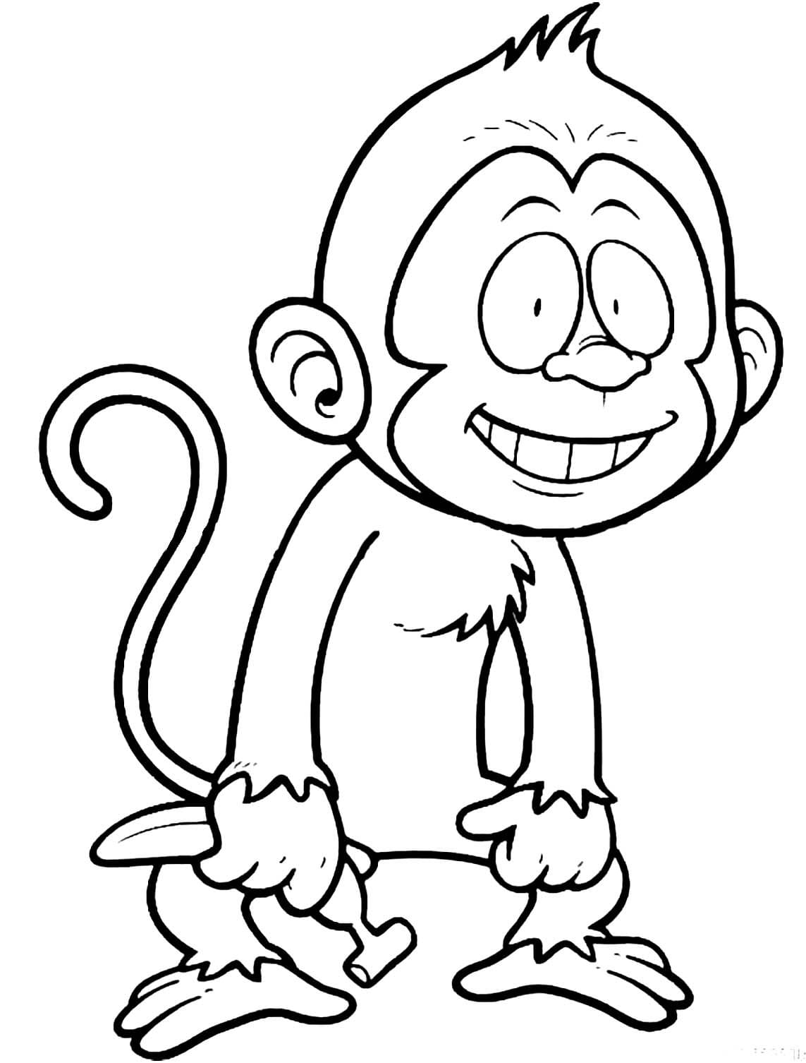 Desenho gratuito Macaco #175058 da colecao Animais para imprimir
