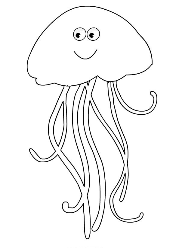 Página para colorir: Medusa (animais) #20413 - Páginas para Colorir Imprimíveis Gratuitamente