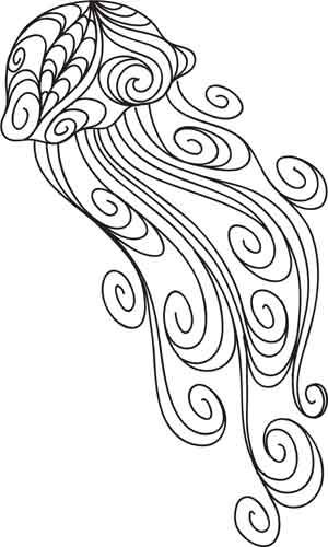 Página para colorir: Medusa (animais) #20485 - Páginas para Colorir Imprimíveis Gratuitamente