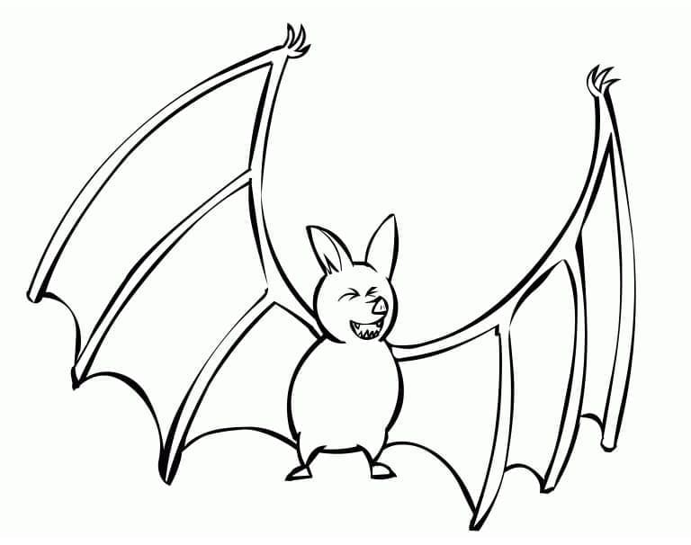 Ilustração de Morcego #212474 para colorir, parte da coleção Animais Ilustração de Morcego #212474 para colorir, parte da coleção Animais