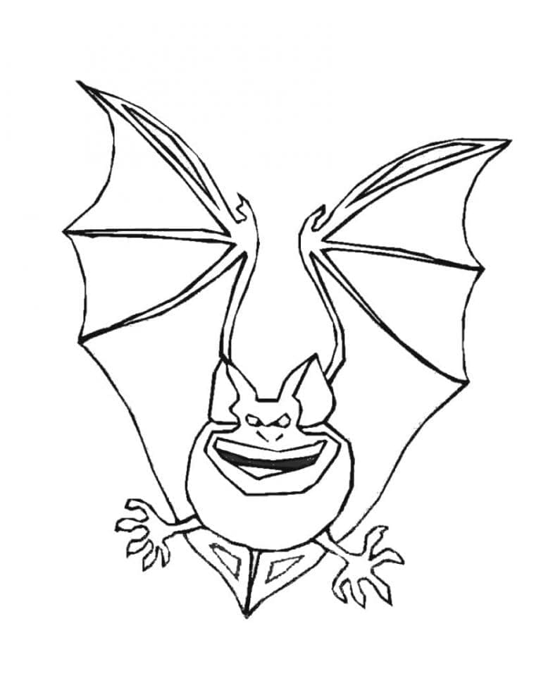 Desenho gratuito Morcego #212478 da colecao Animais para imprimir