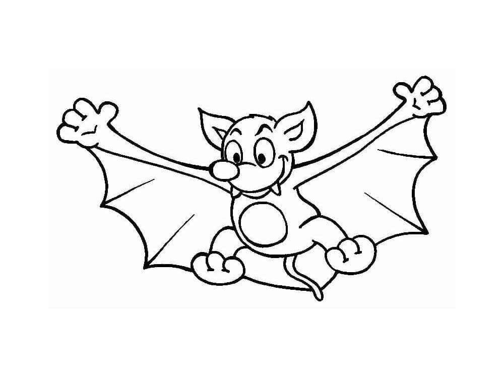 Desenho gratuito Morcego #212502 da colecao Animais para imprimir