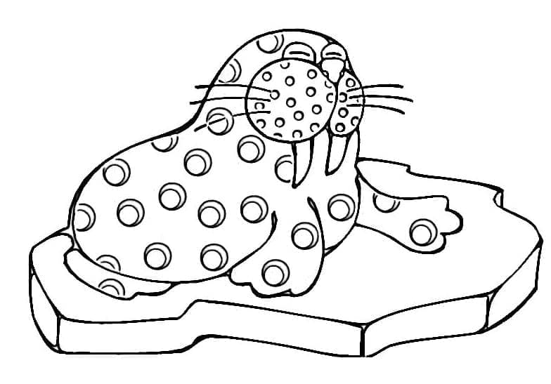 Desenho gratuito Morsa #208683 da colecao Animais para imprimir