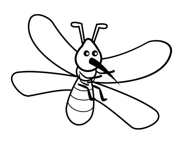 Página para colorir: Mosquito (animais) #11328 - Páginas para Colorir Imprimíveis Gratuitamente
