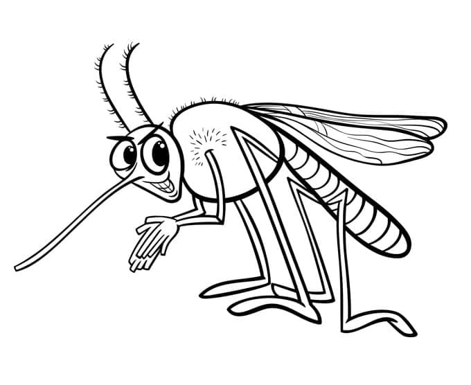 Página para colorir: Mosquito (Animais) #207168 - Páginas para Colorir Imprimíveis Gratuitamente