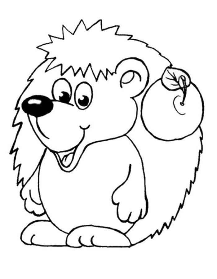 Desenho gratuito Ouriço #190603 da colecao Animais para imprimir