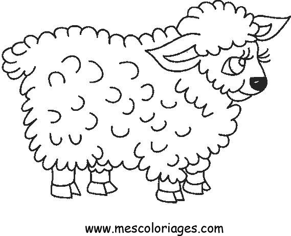 Página para colorir: Ovelha (animais) #11438 - Páginas para Colorir Imprimíveis Gratuitamente