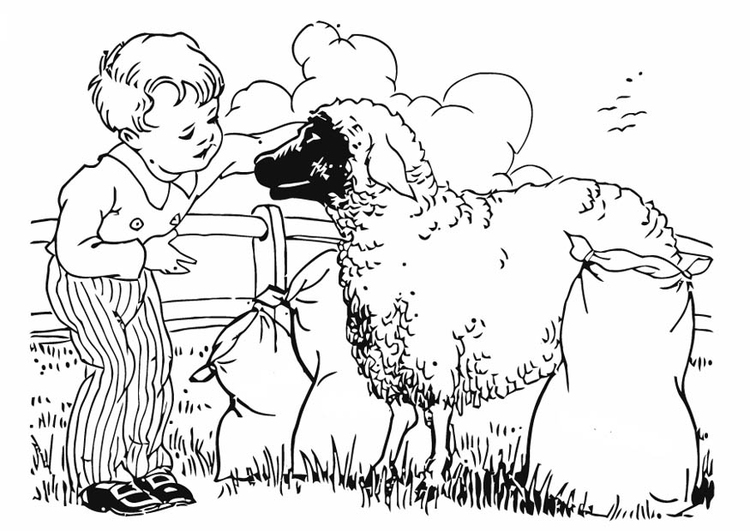 Página para colorir: Ovelha (animais) #11495 - Páginas para Colorir Imprimíveis Gratuitamente