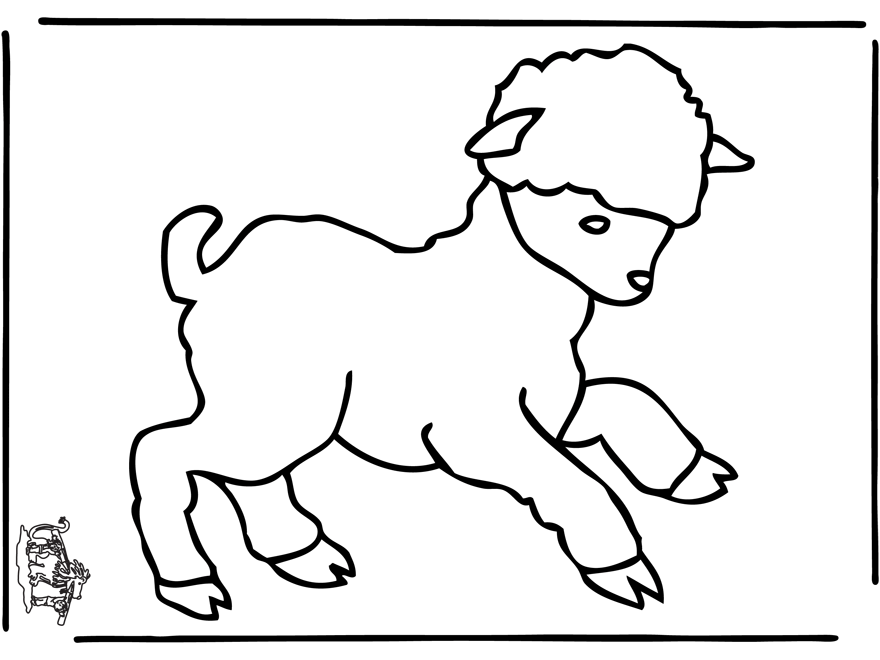 Página para colorir: Ovelha (animais) #11559 - Páginas para Colorir Imprimíveis Gratuitamente