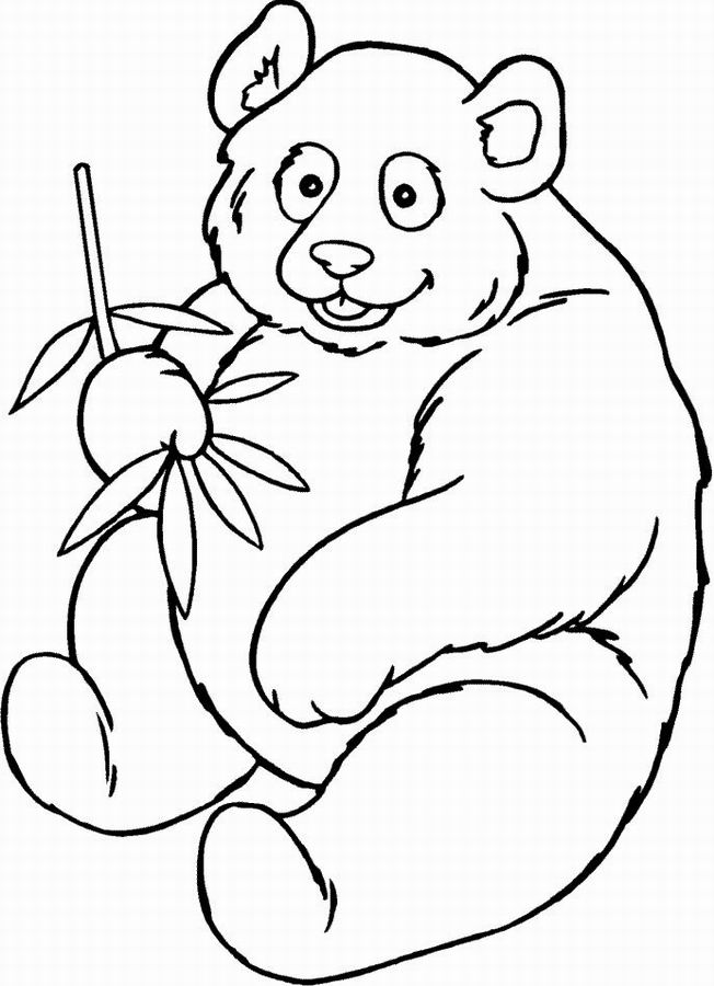 Página para colorir: Panda (animais) #12455 - Páginas para Colorir Imprimíveis Gratuitamente