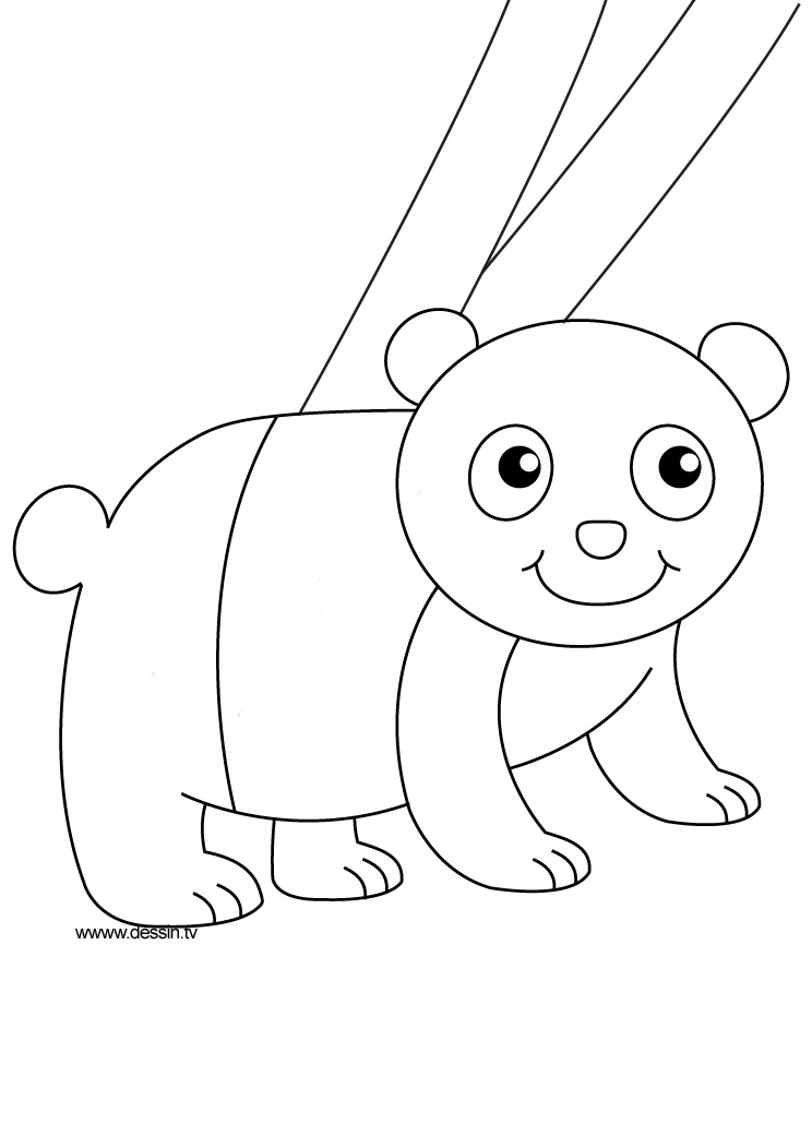 Página para colorir: Panda (animais) #12487 - Páginas para Colorir Imprimíveis Gratuitamente