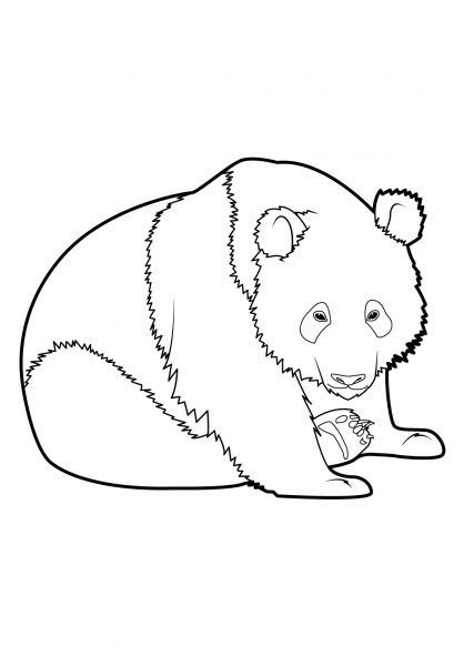 Página para colorir: Panda (animais) #12509 - Páginas para Colorir Imprimíveis Gratuitamente
