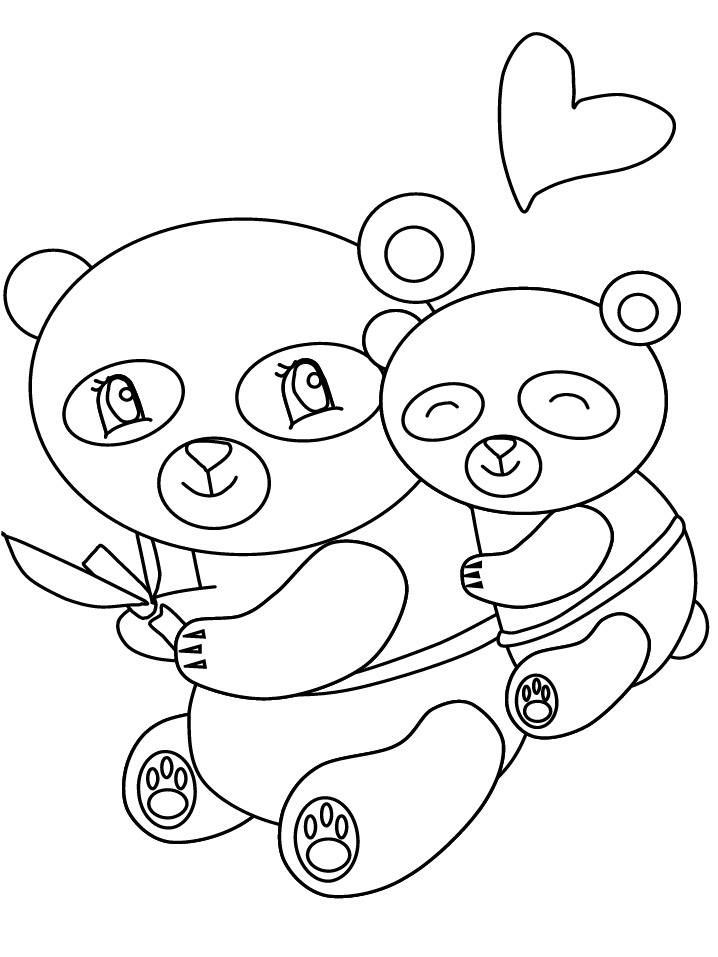 Página para colorir: Panda (animais) #12520 - Páginas para Colorir Imprimíveis Gratuitamente