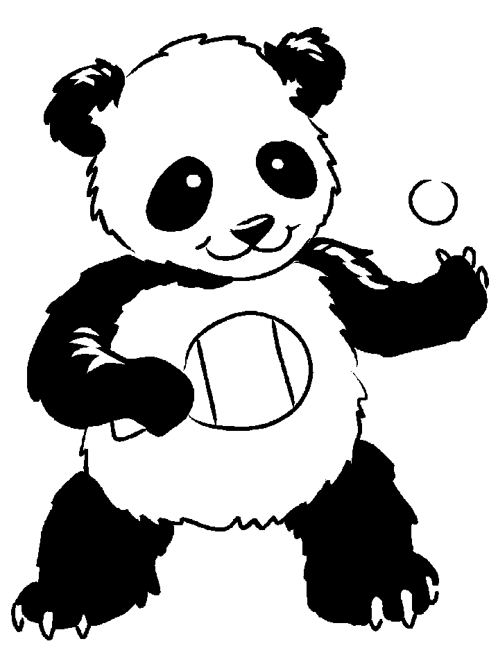 Página para colorir: Panda (animais) #12528 - Páginas para Colorir Imprimíveis Gratuitamente