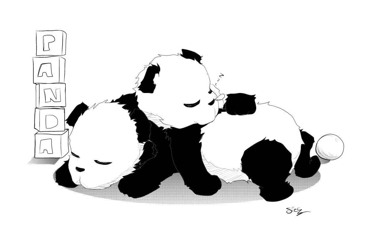 Página para colorir: Panda (animais) #12612 - Páginas para Colorir Imprimíveis Gratuitamente