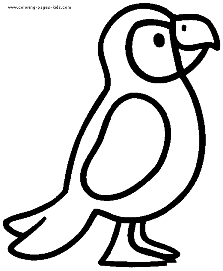 Página para colorir: Papagaio (animais) #16162 - Páginas para Colorir Imprimíveis Gratuitamente