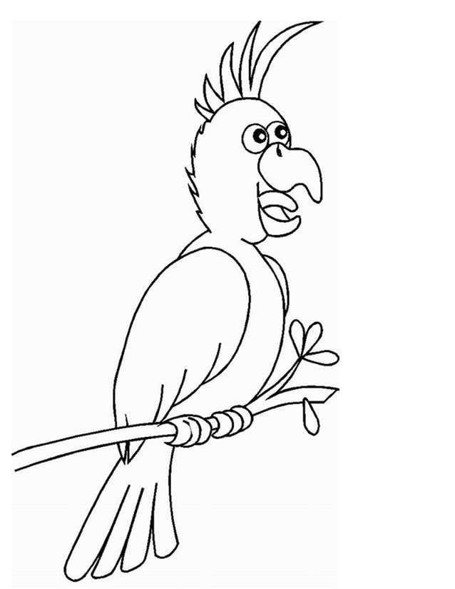Página para colorir: Papagaio (animais) #16207 - Páginas para Colorir Imprimíveis Gratuitamente