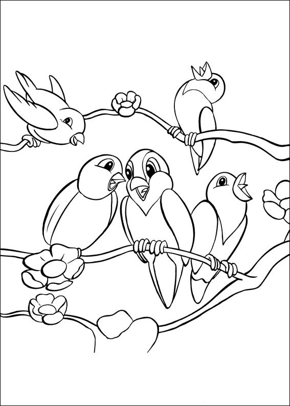 Página para colorir: pássaros (animais) #11906 - Páginas para Colorir Imprimíveis Gratuitamente