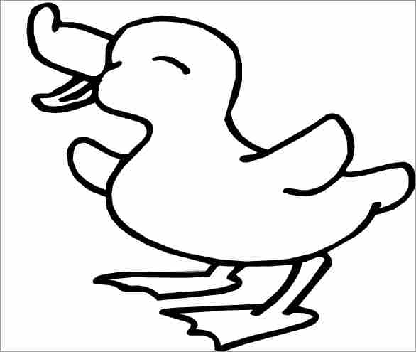 Página para colorir: Pato (animais) #1451 - Páginas para Colorir Imprimíveis Gratuitamente
