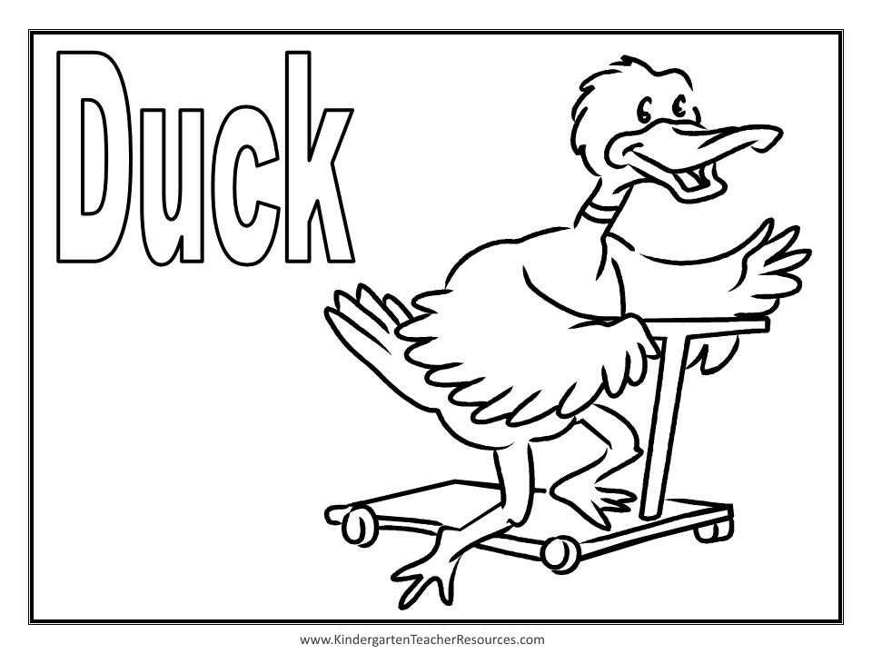 Página para colorir: Pato (animais) #1485 - Páginas para Colorir Imprimíveis Gratuitamente