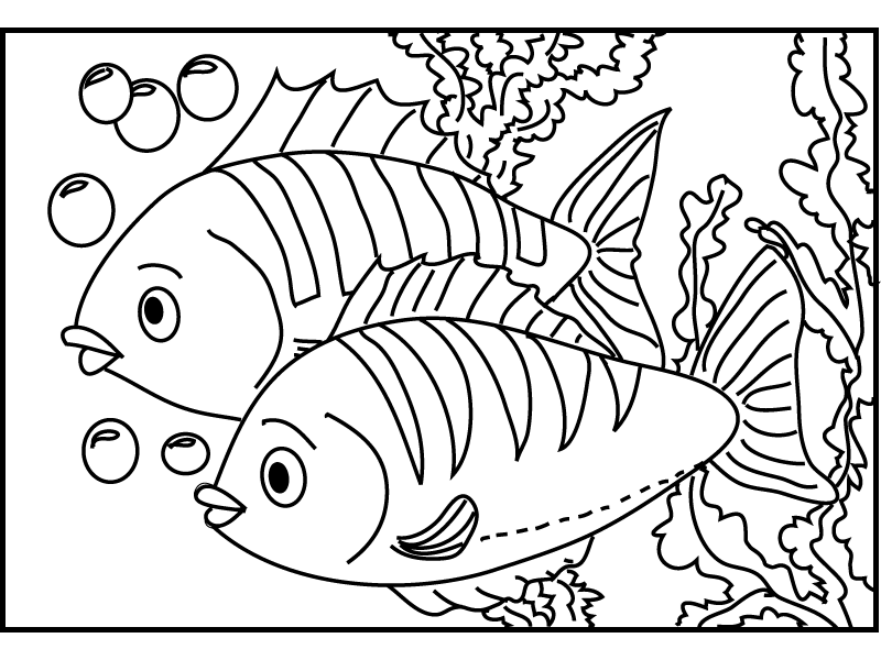 Página para colorir: Peixe (animais) #17140 - Páginas para Colorir Imprimíveis Gratuitamente