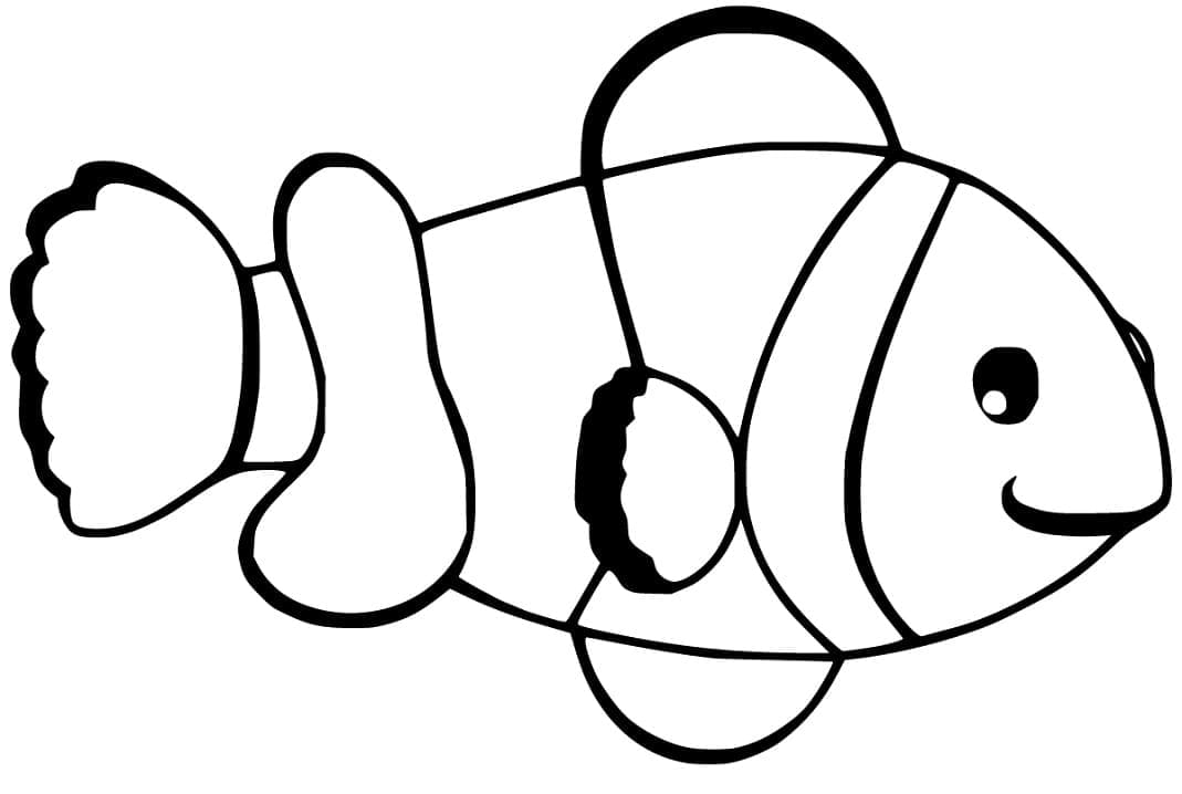 Desenho gratuito Peixe-palhaço #218319 da colecao Animais para imprimir