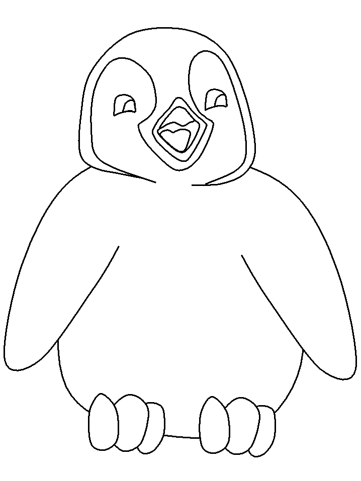 Página para colorir: Pinguim (animais) #16964 - Páginas para Colorir Imprimíveis Gratuitamente