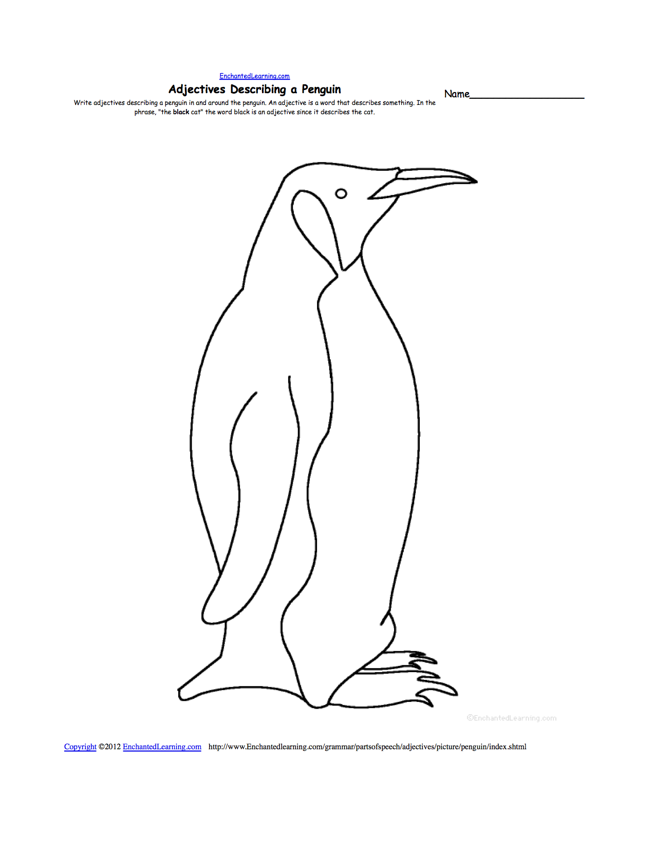 Página para colorir: Pinguim (animais) #16988 - Páginas para Colorir Imprimíveis Gratuitamente