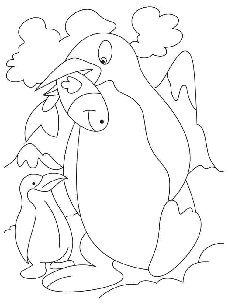 Desenho gratuito Pinguim #186551 da colecao Animais para imprimir