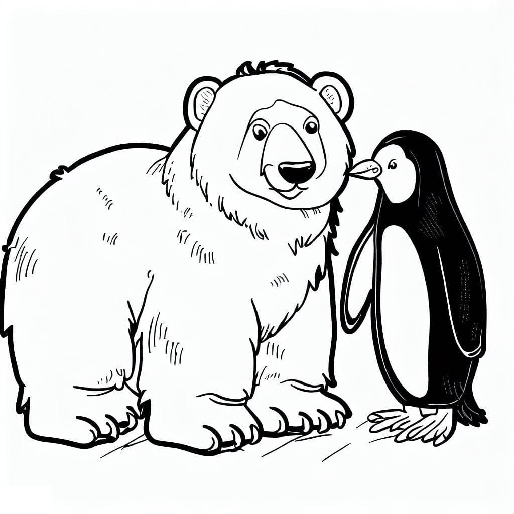 Desenho gratuito Pinguim #186563 da colecao Animais para imprimir