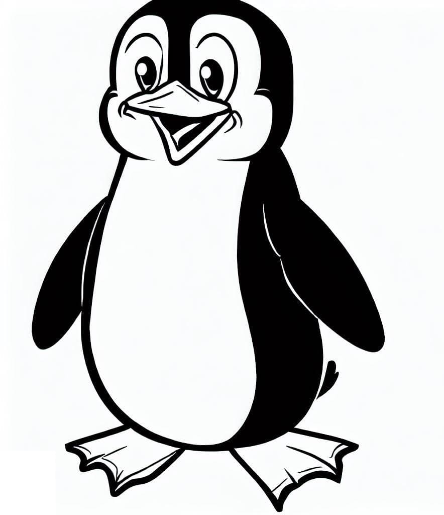 Desenho gratuito Pinguim #186565 da colecao Animais para imprimir