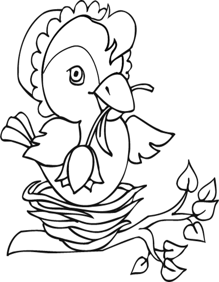Desenho gratuito Pintinho #20130 da colecao Animais para imprimir