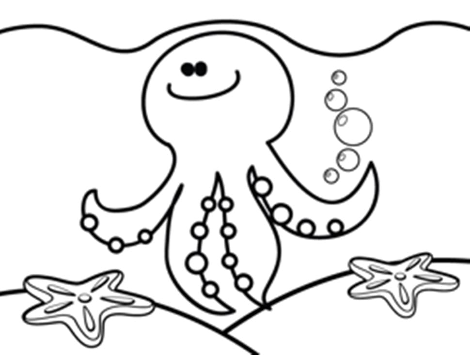 Desenho gratuito Polvo #194438 da colecao Animais para imprimir