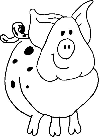 Desenho gratuito Porco #17699 da colecao Animais para imprimir