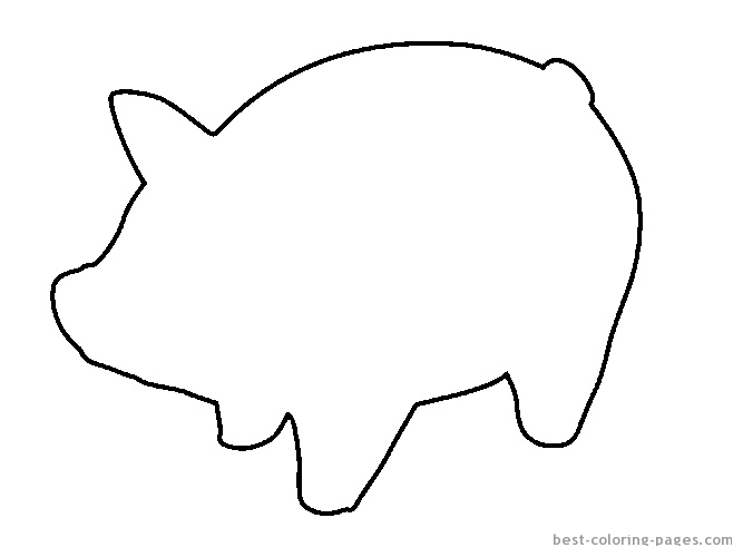 Página para colorir: Porco (animais) #3652 - Páginas para Colorir Imprimíveis Gratuitamente