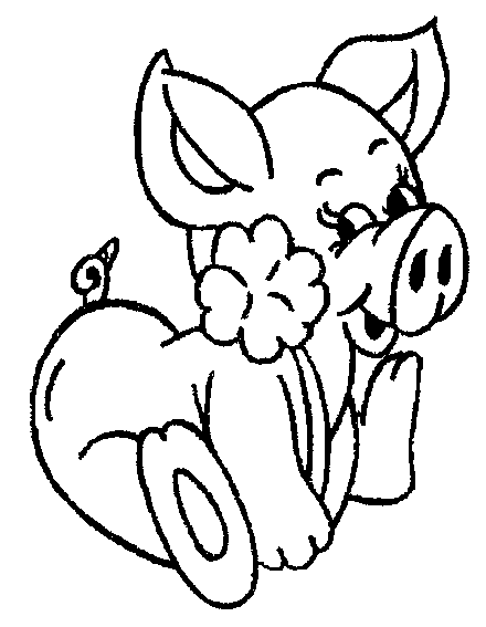 Página para colorir: Porco (animais) #3736 - Páginas para Colorir Imprimíveis Gratuitamente