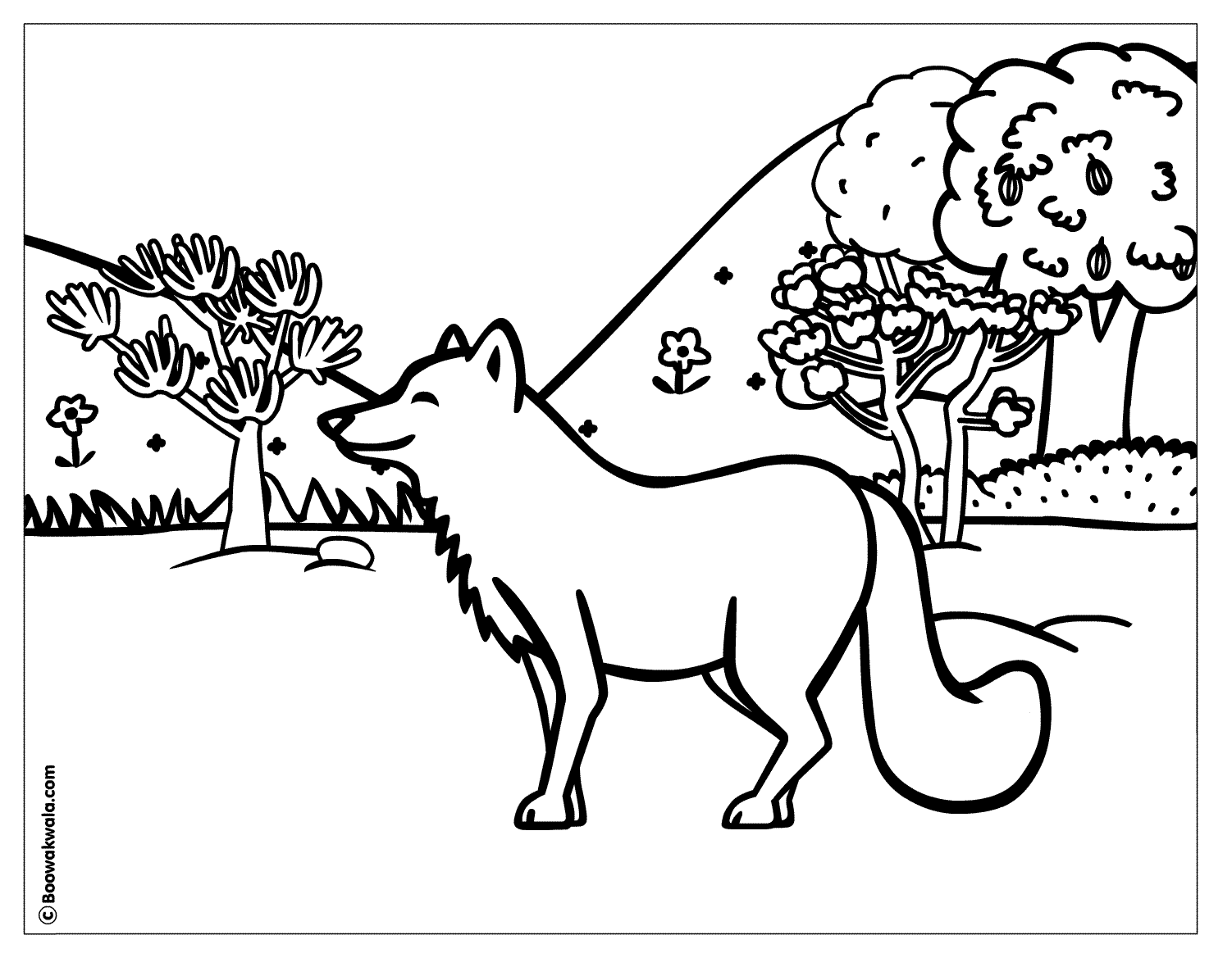 Página para colorir: Raposa (animais) #15062 - Páginas para Colorir Imprimíveis Gratuitamente