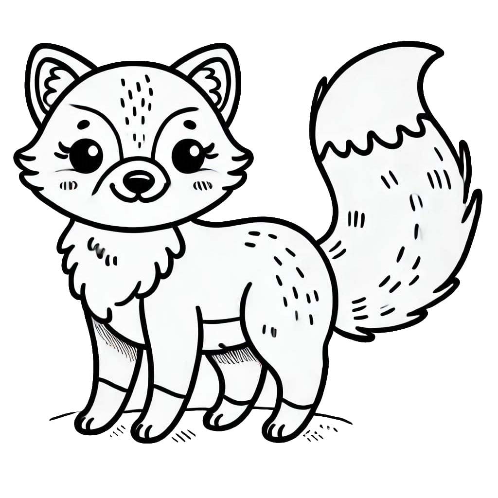 Desenho gratuito Raposa #217126 da colecao Animais para imprimir