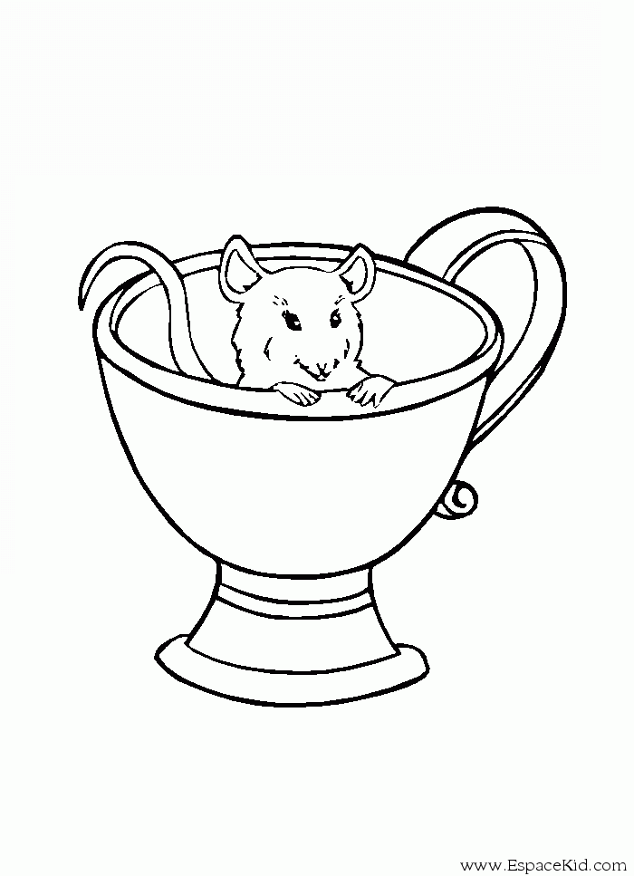 Página para colorir: Rato (animais) #13991 - Páginas para Colorir Imprimíveis Gratuitamente