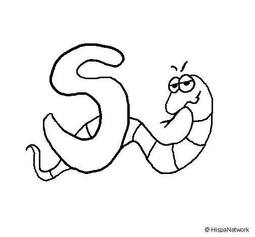 Desenho gratuito Serpente #14399 da colecao Animais para imprimir